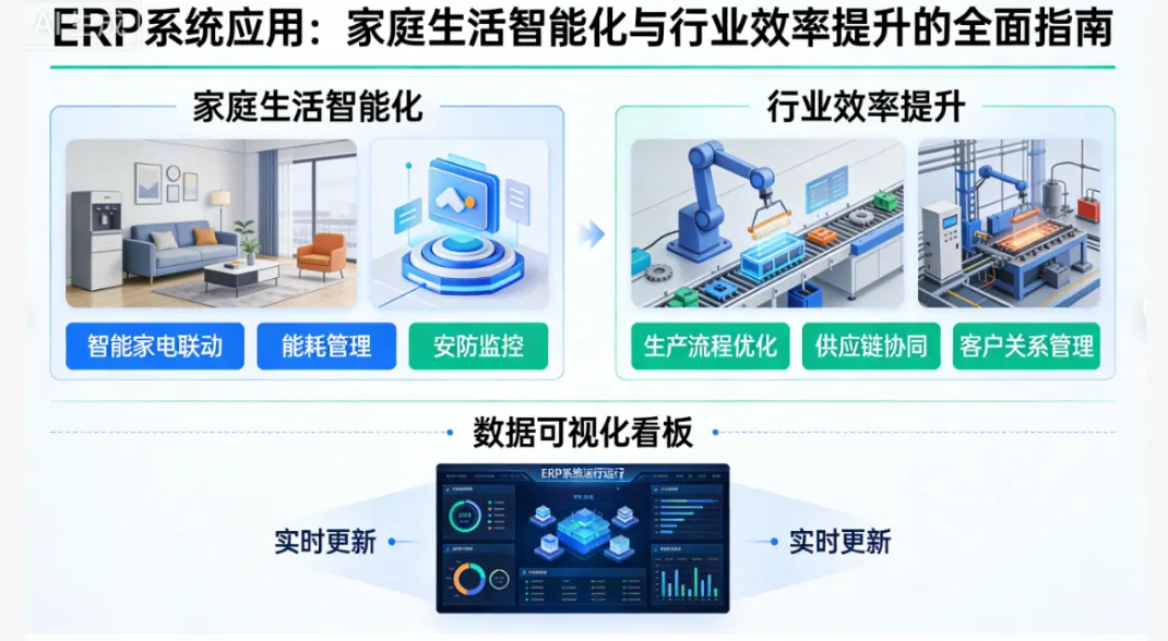 ERP系统应用：家庭生活智能化与行业效率提升的全面指南