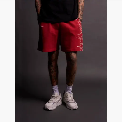 美式豹纹男士宽松篮球运动短裤棉质吸汗透气夏季五分裤休闲男短裤