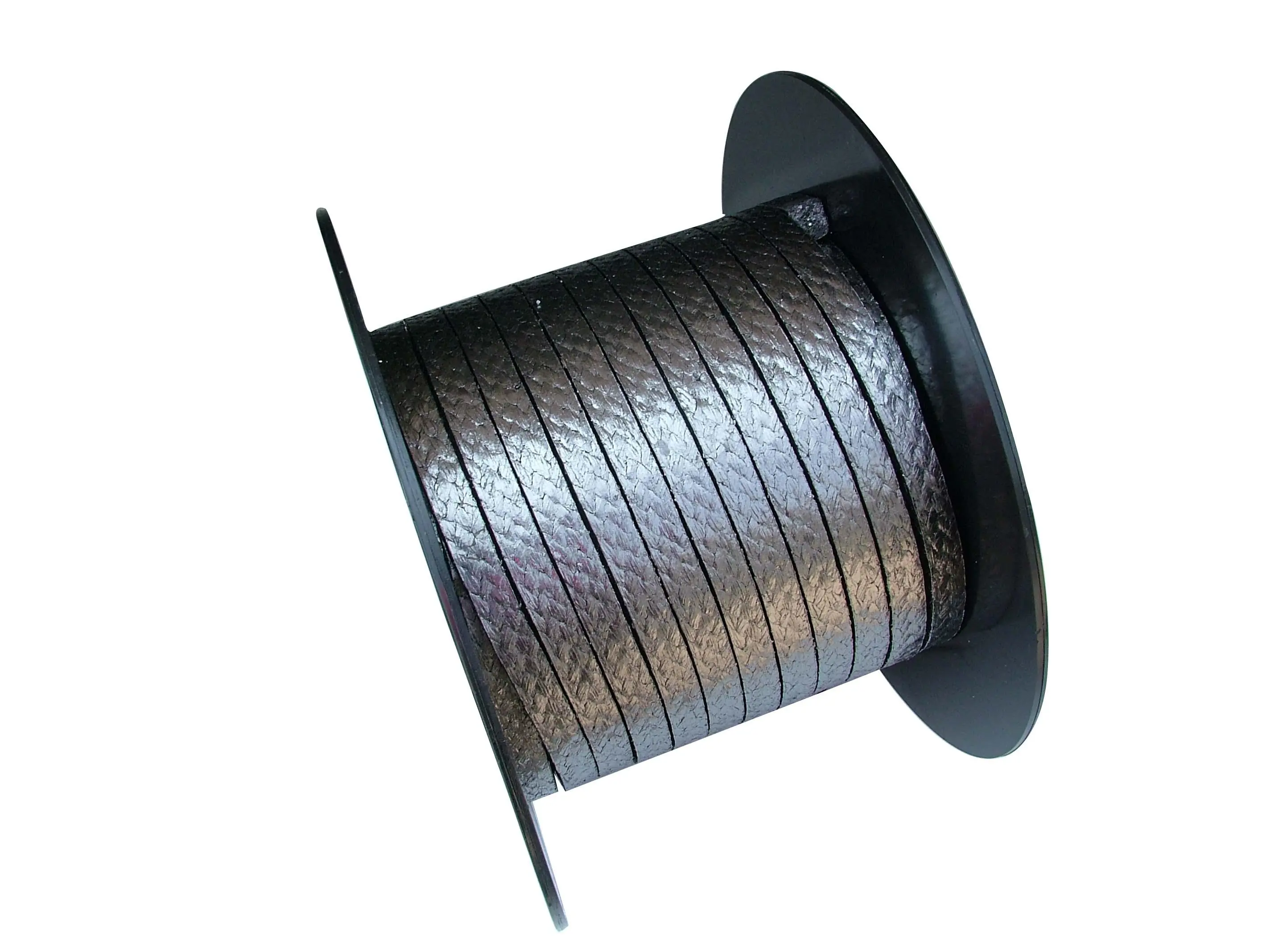 Expanded graphite packing