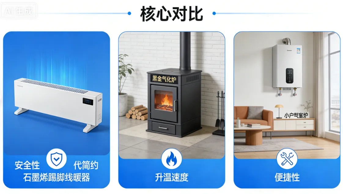 Comprehensive comparison of heating stoves and heaters in 2026+6 cost-effective recommendations, no pitfalls in home purchases