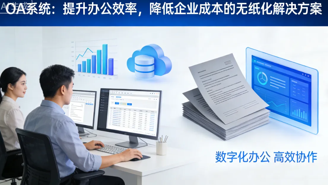 OA系统:提升办公效率,降低企业成本的无纸化解决方案