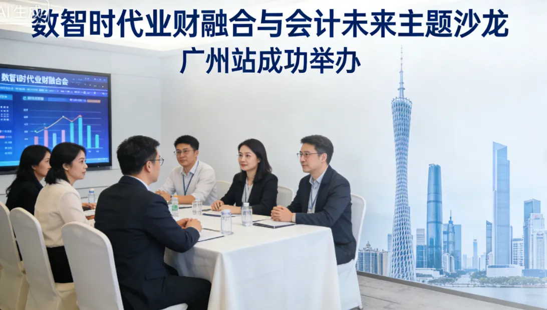 数智时代业财融合与会计未来主题沙龙在广州成功举办