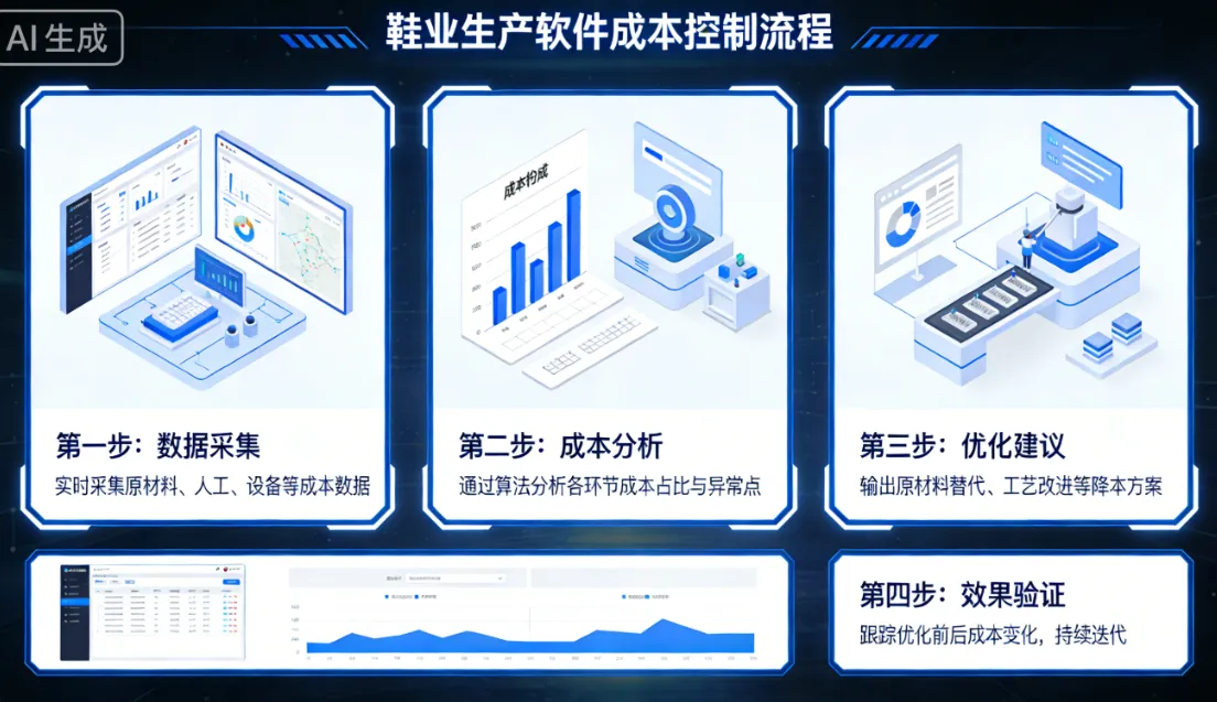鞋业生产软件如何实现成本的控制呢?