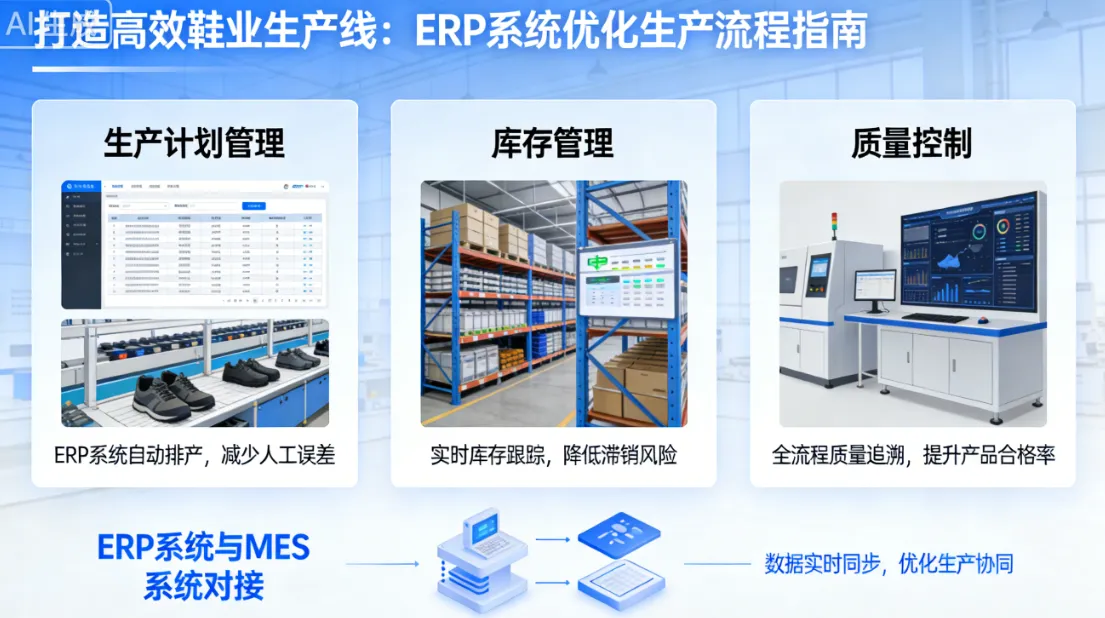 打造高效鞋业生产线：如何利用ERP系统优化生产流程？