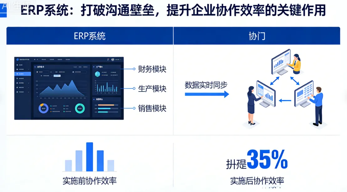 ERP系统：打破沟通壁垒，提升企业协作效率的关键作用
