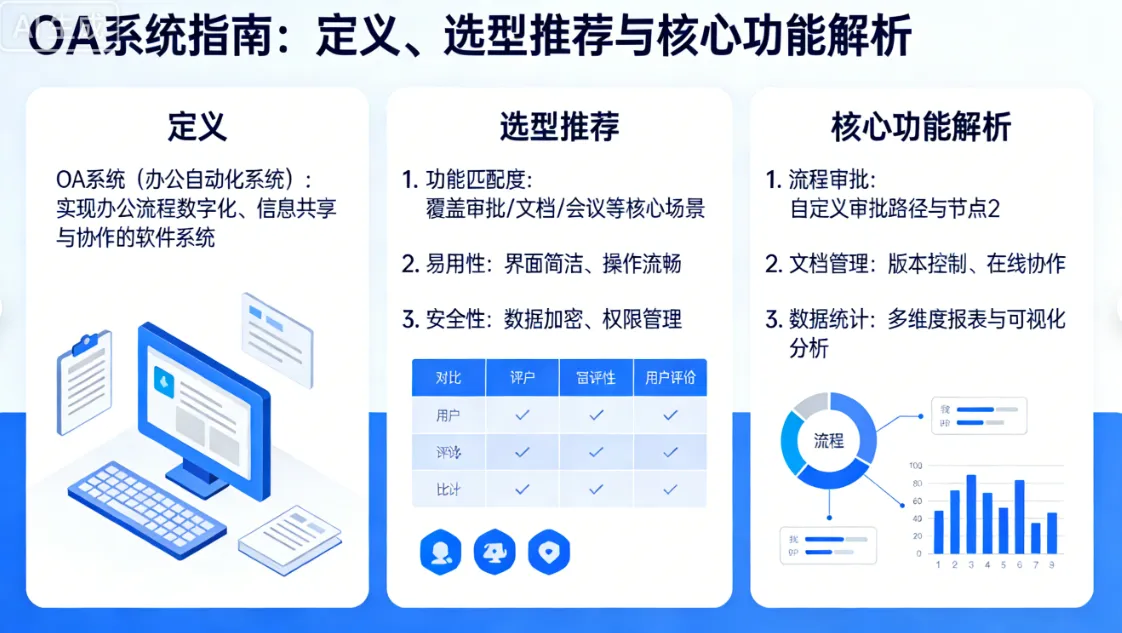 OA系统指南：定义、选型推荐与核心功能解析