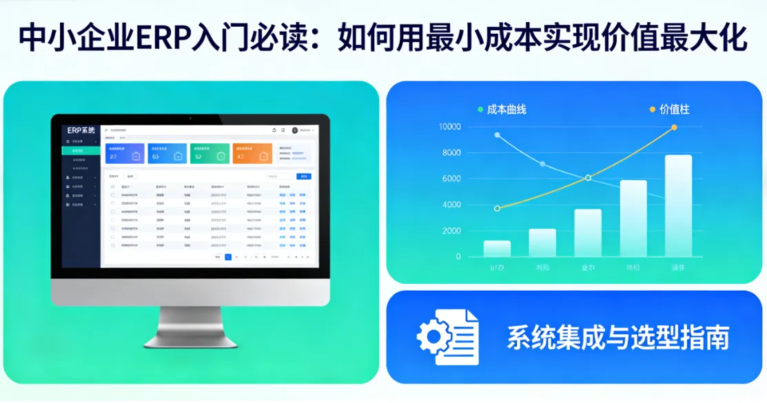 中小企业 ERP 入门必读：如何用最小成本实现价值最大化