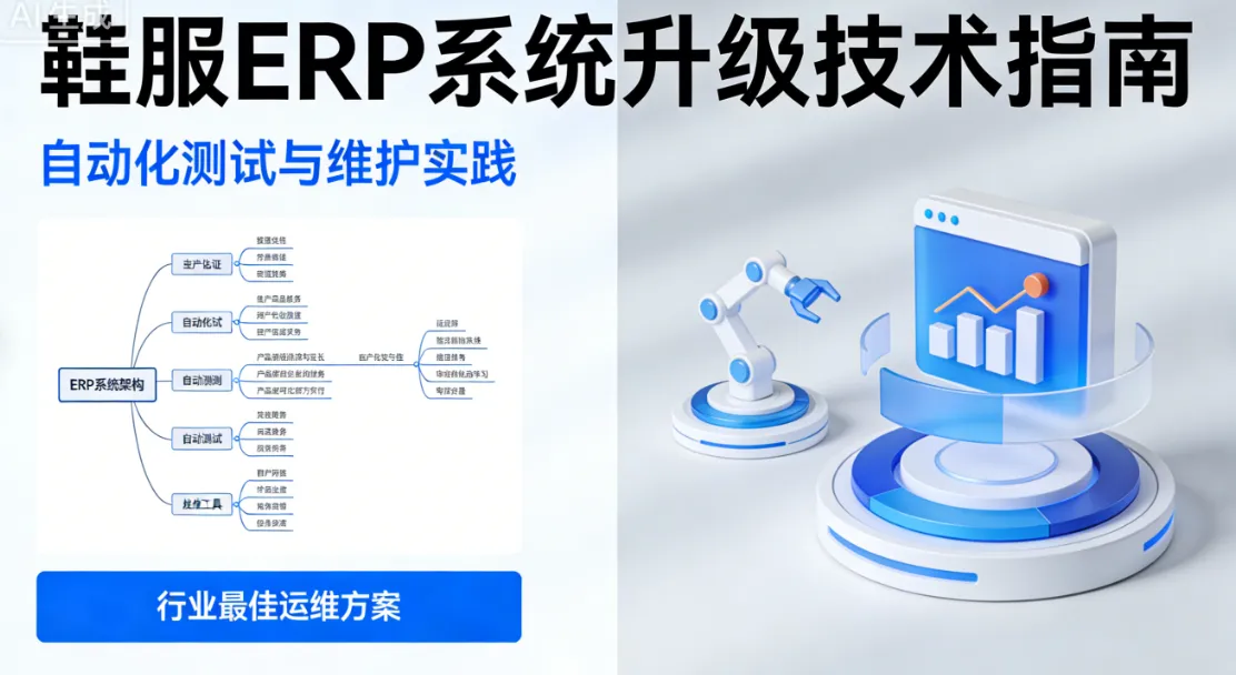 鞋服ERP系统升级技术指南 | 自动化测试与维护实践 | 行业最佳运维方案