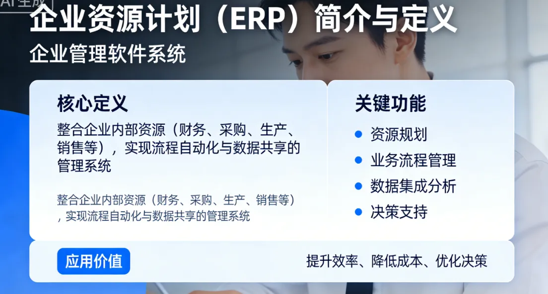 企业资源计划（ERP）简介与定义