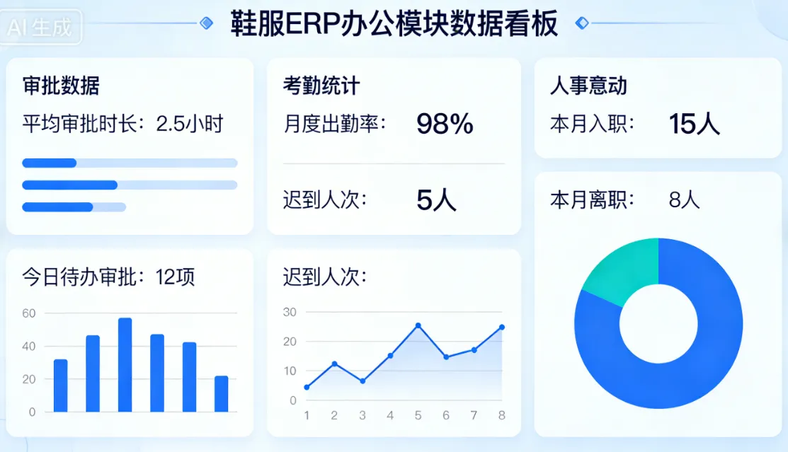 鞋服ERP办公模块:打通管理闭环,赋能行业高效协同运营