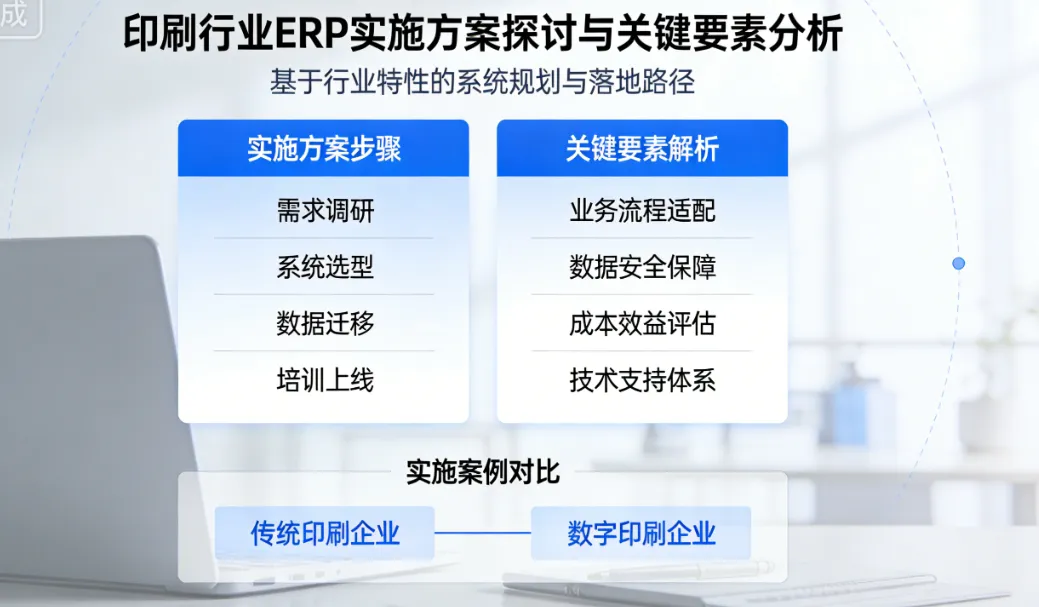 印刷行业ERP实施方案探讨与关键要素分析