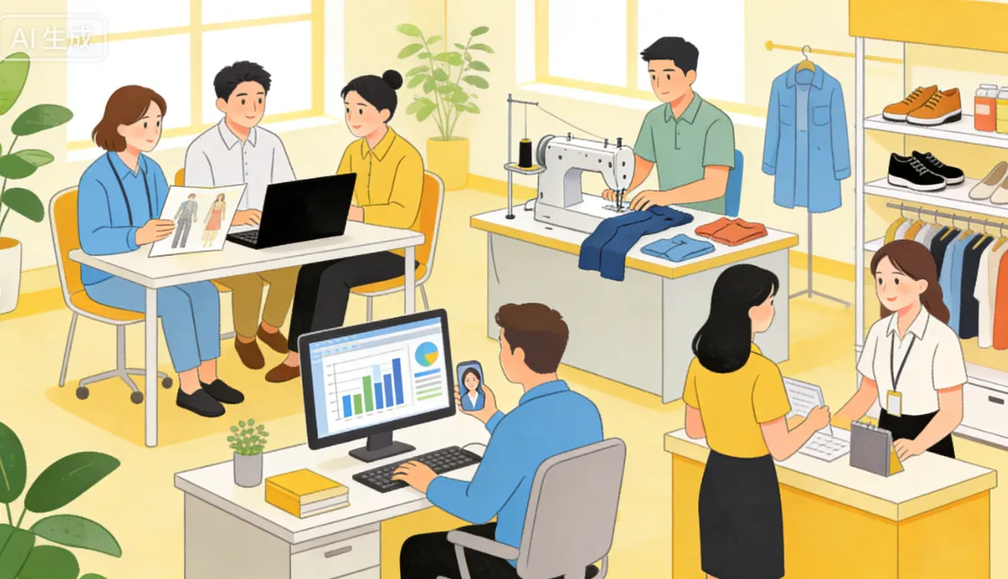 鞋服ERP办公模块:打通管理闭环,赋能行业高效协同运营