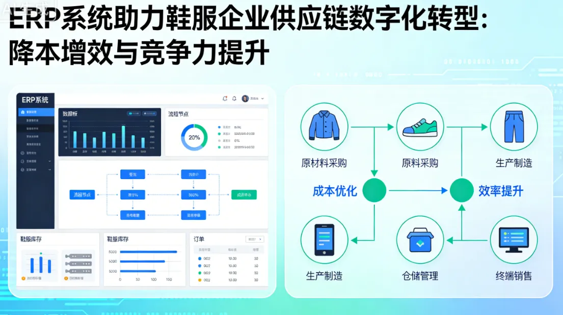 ERP系统助力鞋服企业供应链数字化转型：降本增效与竞争力提升