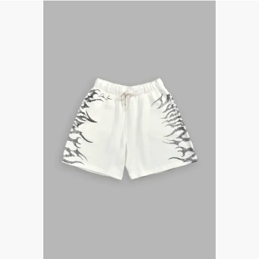 美式豹纹男士宽松篮球运动短裤棉质吸汗透气夏季五分裤休闲男短裤