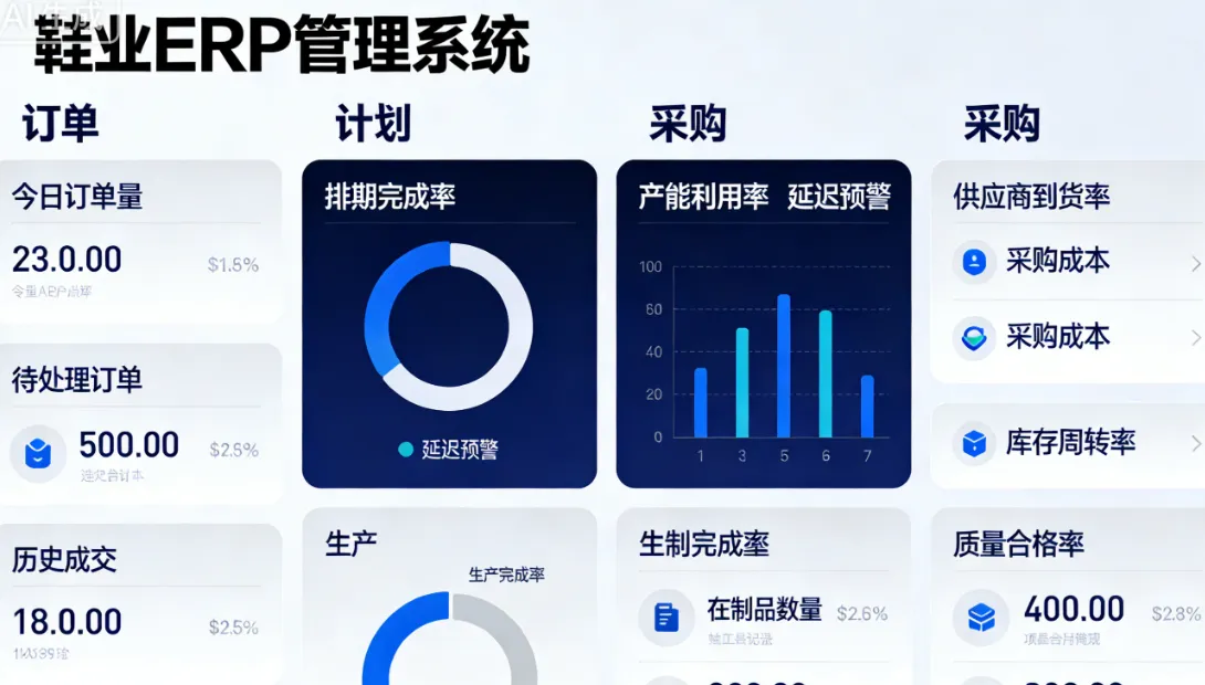Breaking through the ERP system in the footwear industry: When multi-level BOM encounters non-standard production, who will connect the entire chain?