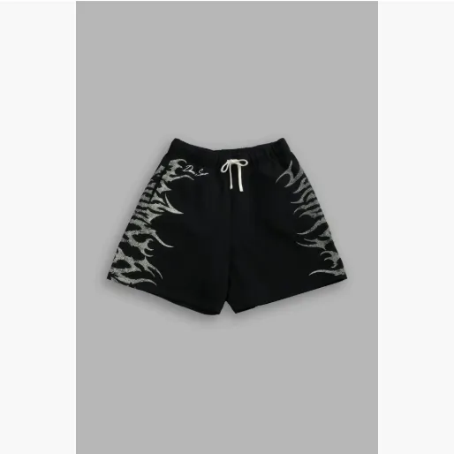 美式豹纹男士宽松篮球运动短裤棉质吸汗透气夏季五分裤休闲男短裤