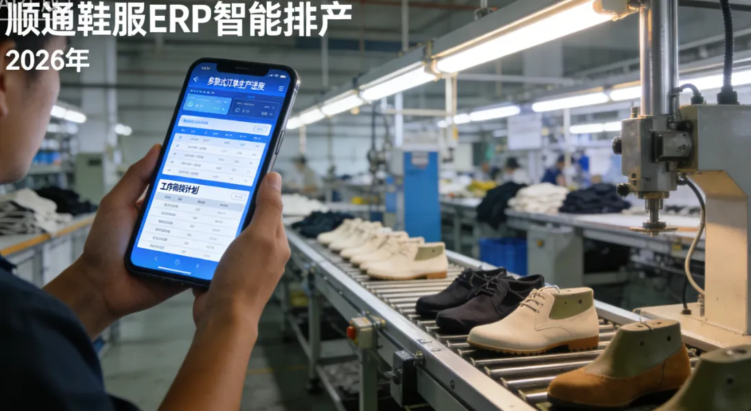 告别混乱管理！顺通鞋服 ERP 软件，让中小鞋服企业降本增效翻倍