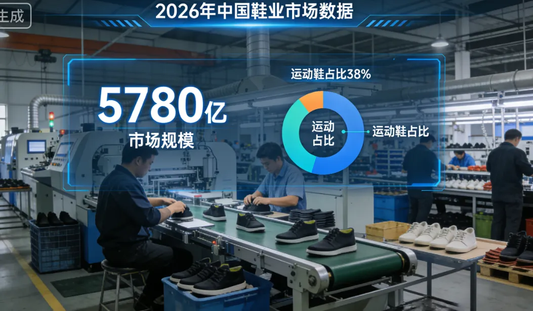 5780 亿市场 + 38% 运动鞋占比：中国鞋业升级，ERP 成数字化转型 “引擎”