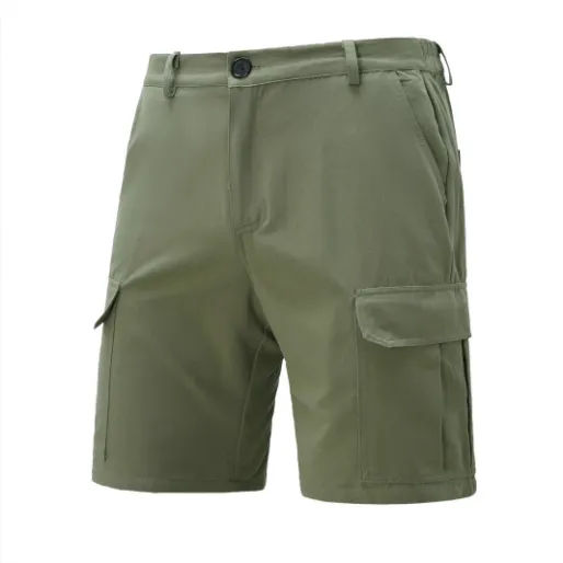 欧码跨境外贸欧美男士夏季运动休闲大码梭织布沙滩短裤男 短裤男