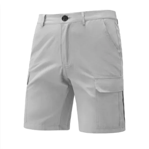 欧码跨境外贸欧美男士夏季运动休闲大码梭织布沙滩短裤男 短裤男