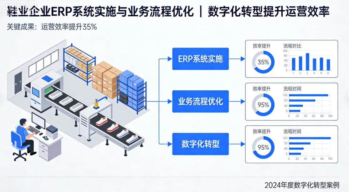 鞋业企业ERP系统实施与业务流程优化 | 数字化转型提升运营效率