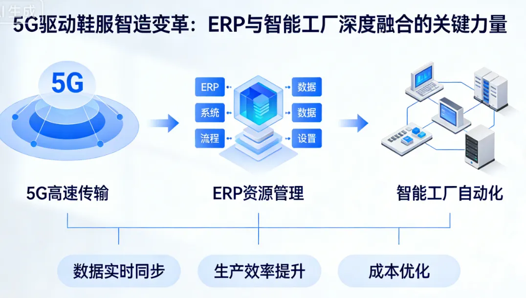 5G驱动鞋服智造变革：ERP与智能工厂深度融合的关键力量