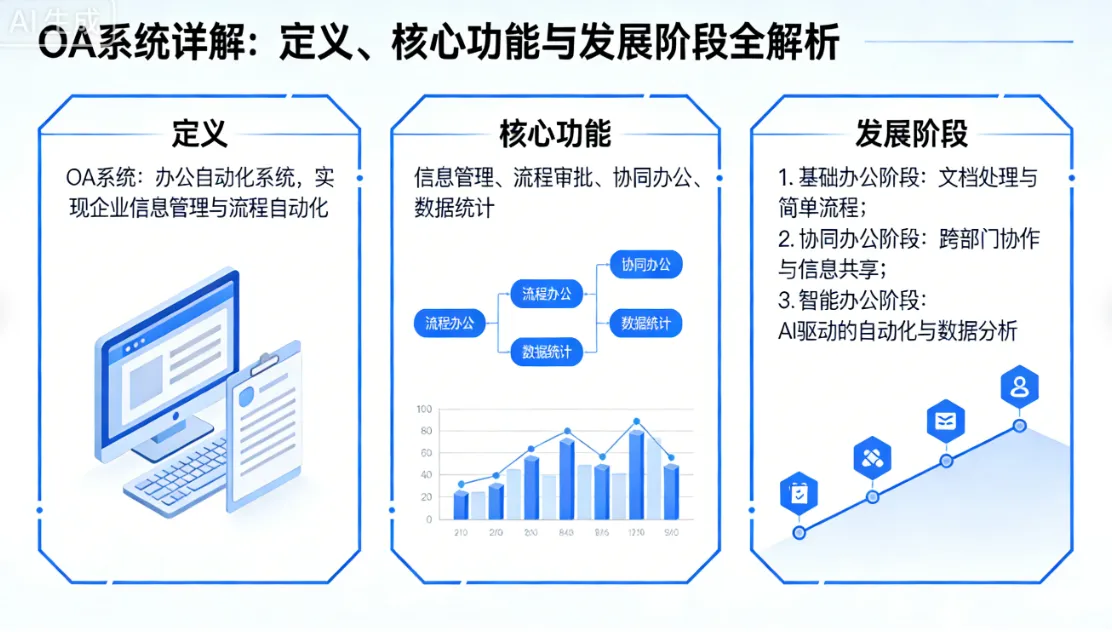 OA系统详解：定义、核心功能与发展阶段全解析