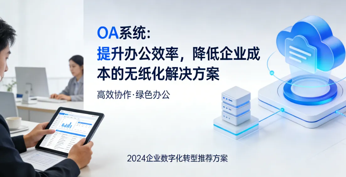 OA系统:提升办公效率,降低企业成本的无纸化解决方案