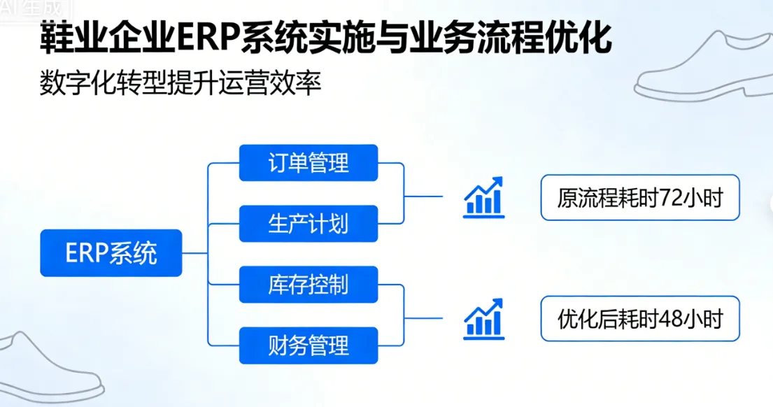 鞋业企业ERP系统实施与业务流程优化 | 数字化转型提升运营效率
