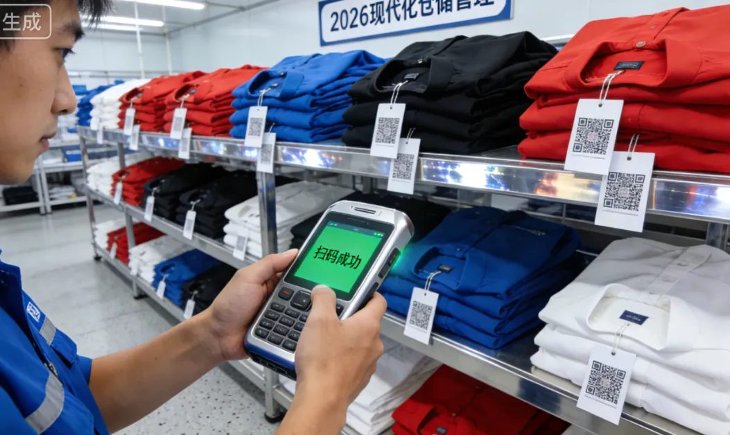 服装厂扫码库存 ERP - 解决尺码款式盘点难题_计件工资精准核算