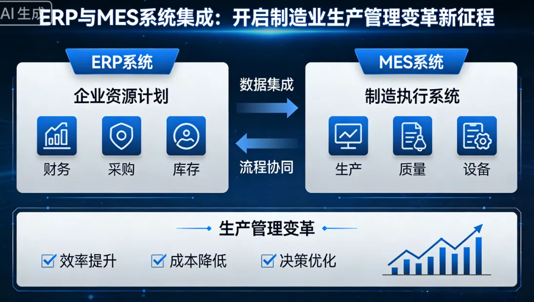 ERP 与 MES 系统集成：开启制造业生产管理变革新征程