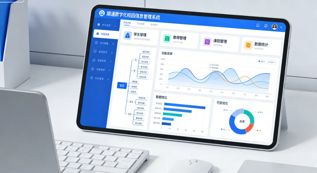 顺通数字化校园信息管理系统