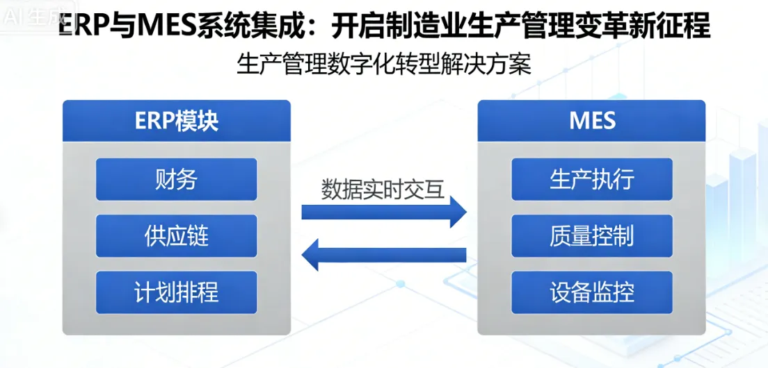 ERP 与 MES 系统集成：开启制造业生产管理变革新征程