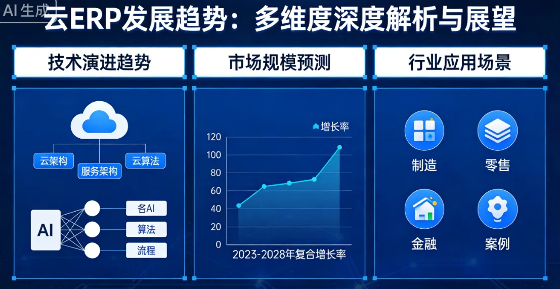 云 ERP 发展趋势：多维度深度解析与展望