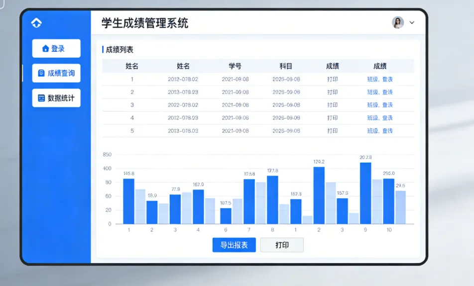 学生成绩管理系统
