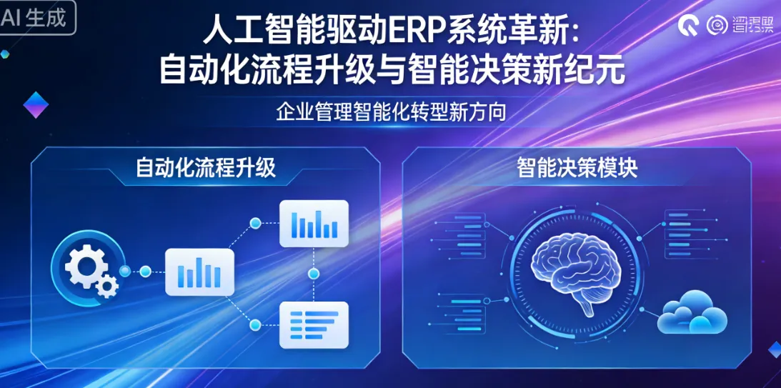 人工智能驱动ERP系统革新：自动化流程升级与智能决策新纪元