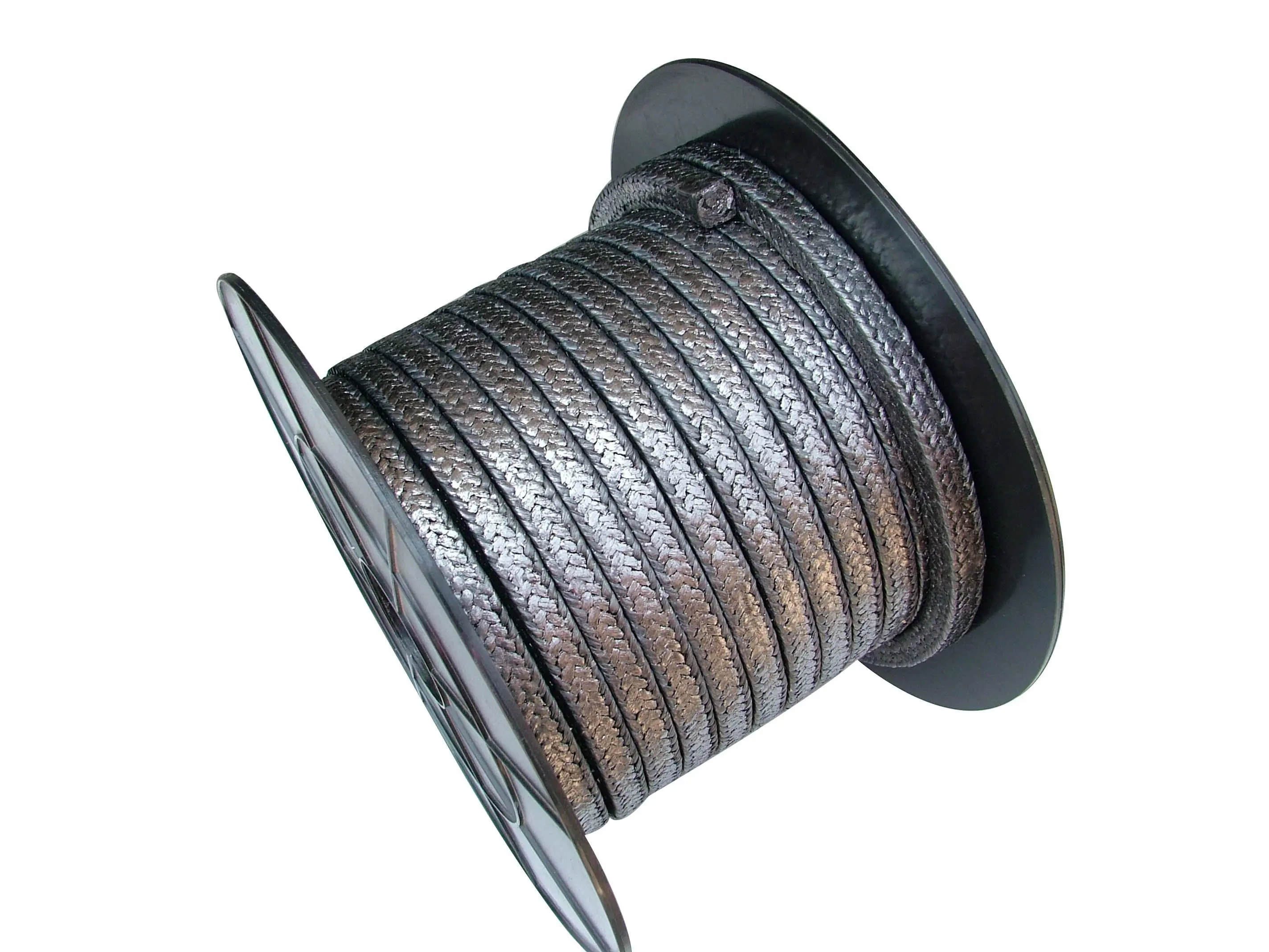 Graphite Packing With Carbon Fiber Corner