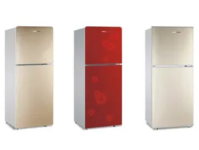 Double temperature upper and lower frozen shelf BCD-128B