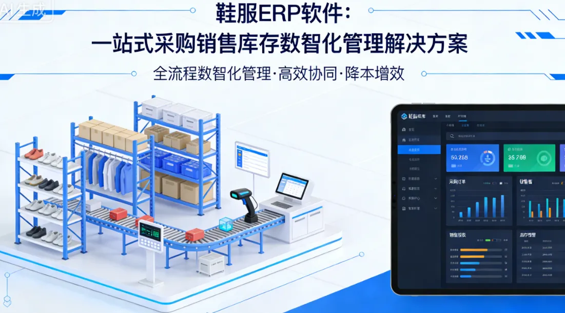 鞋服ERP软件：一站式采购销售库存数智化管理解决方案