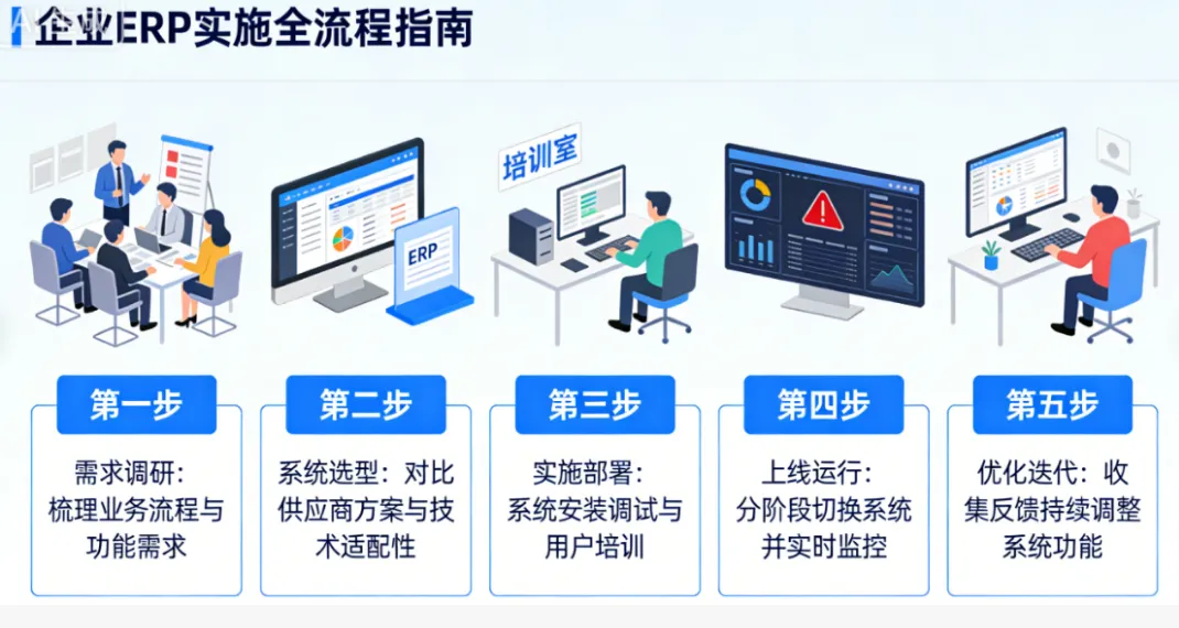 企业如何实施ERP
