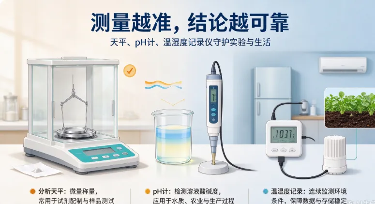 穿梭于日常与实验室的 “科学耳目”—— 常用科学仪器科普解读