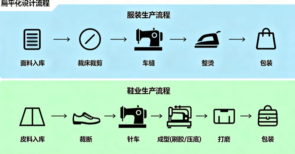 服装ERP与鞋业ERP核心差异全解析（商品、生产、销售全维度）