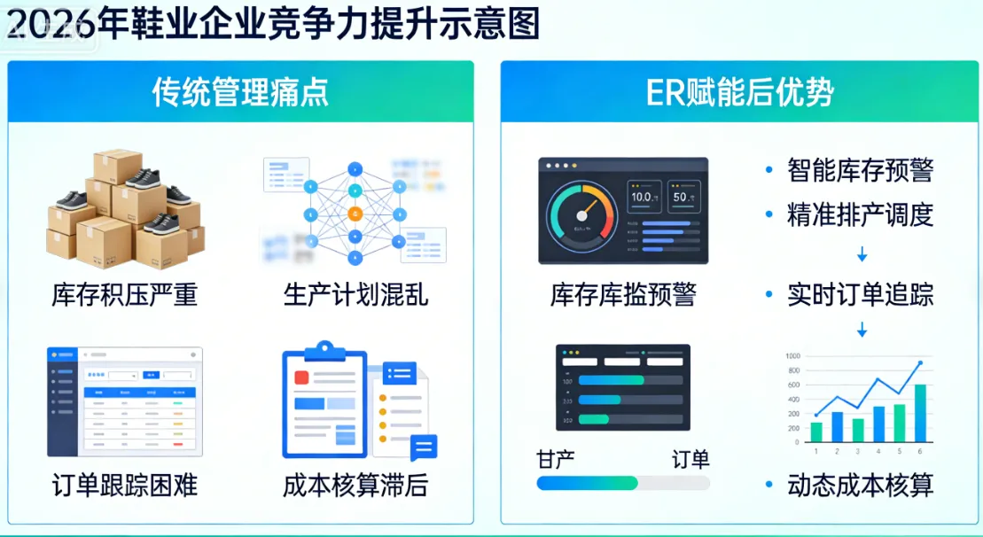 鞋业 erp 企业管理系统：如何提升鞋业企业竞争力？