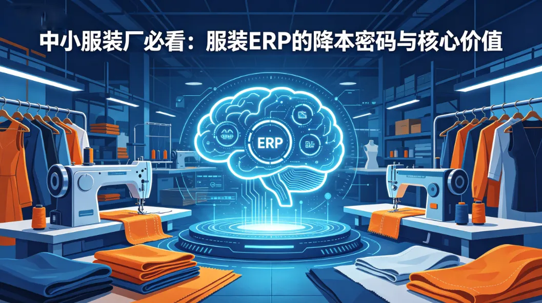 服装ERP：中小服装厂降本增效的刚需工具