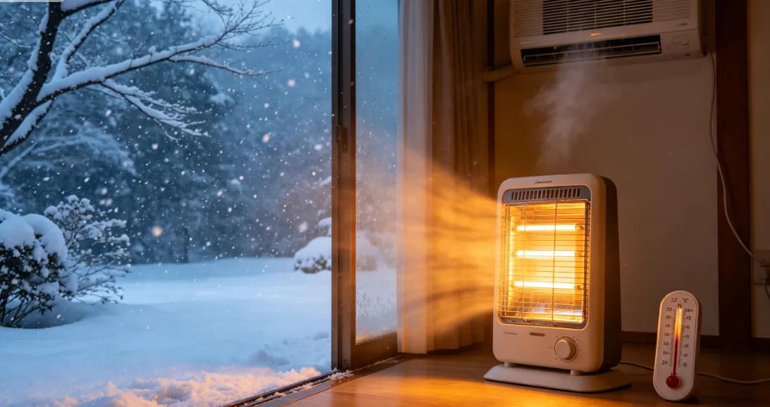 家用取暖器：比电热毯更灵活，比空调更适配的居家取暖优选
