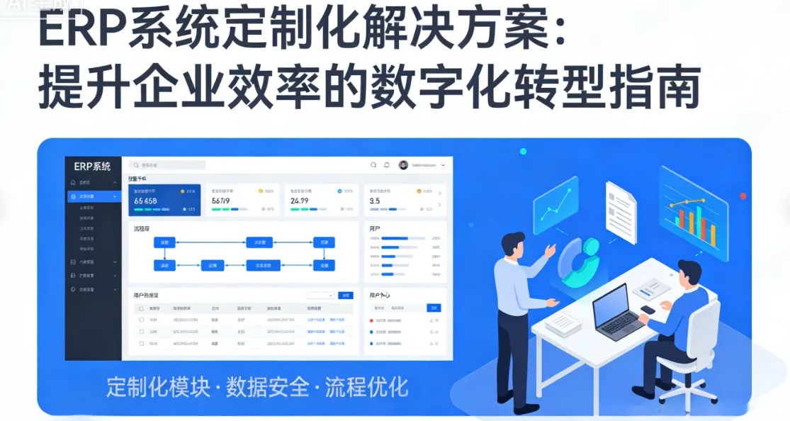 ERP系统定制化解决方案：提升企业效率的数字化转型指南