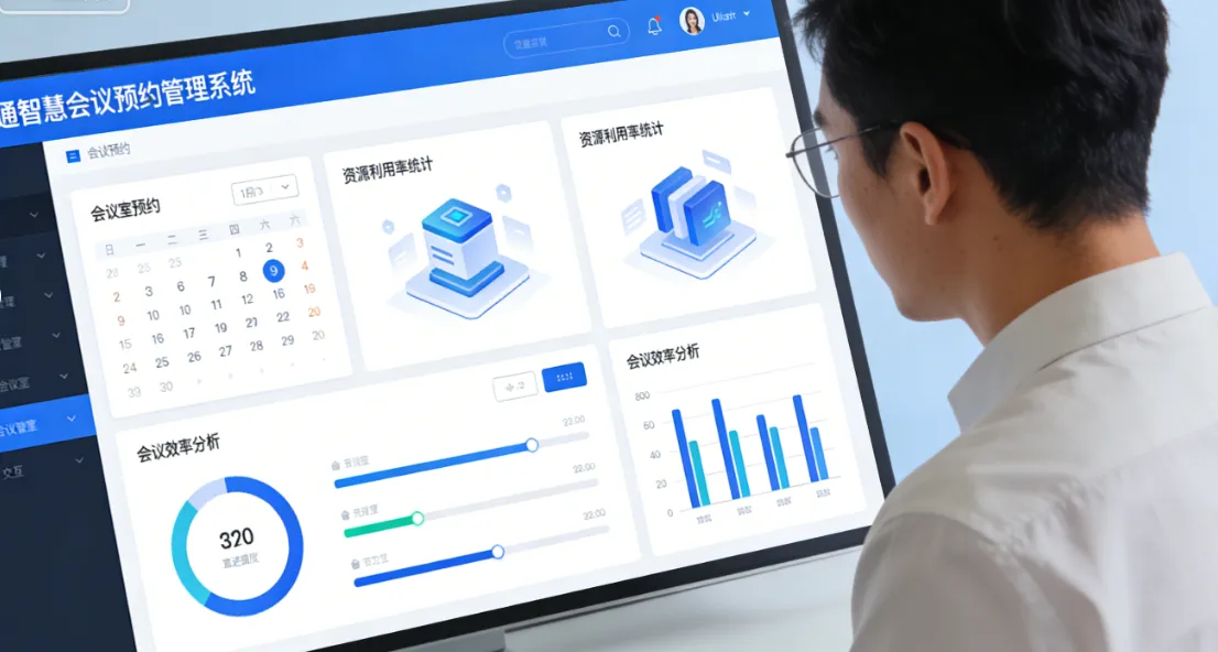 顺通智慧会议预约管理系统 - 提升会议室资源利用率与会议效率