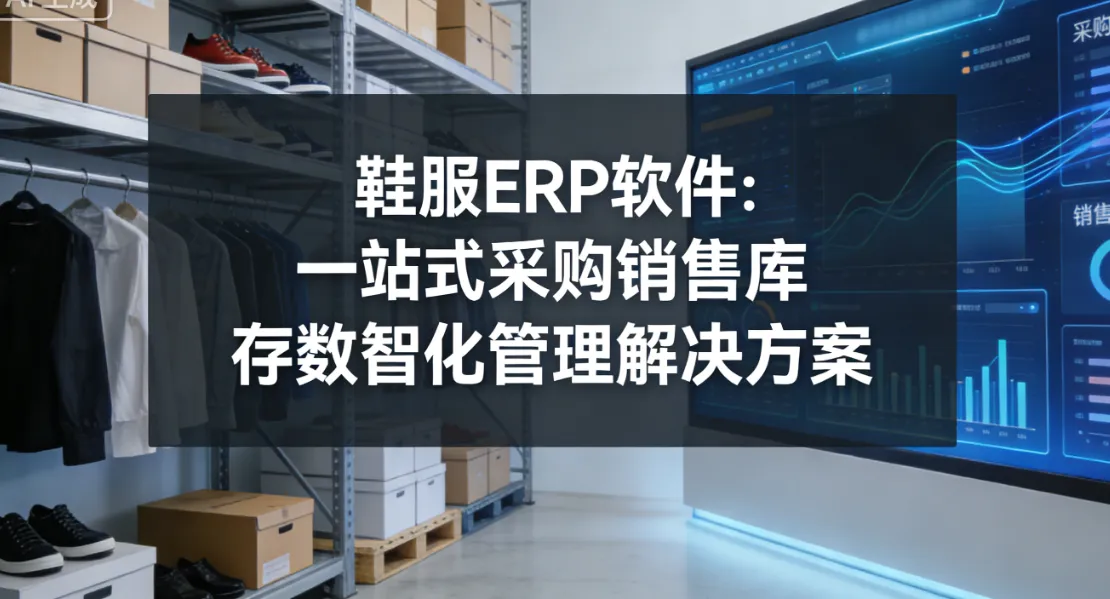 鞋服ERP软件：一站式采购销售库存数智化管理解决方案