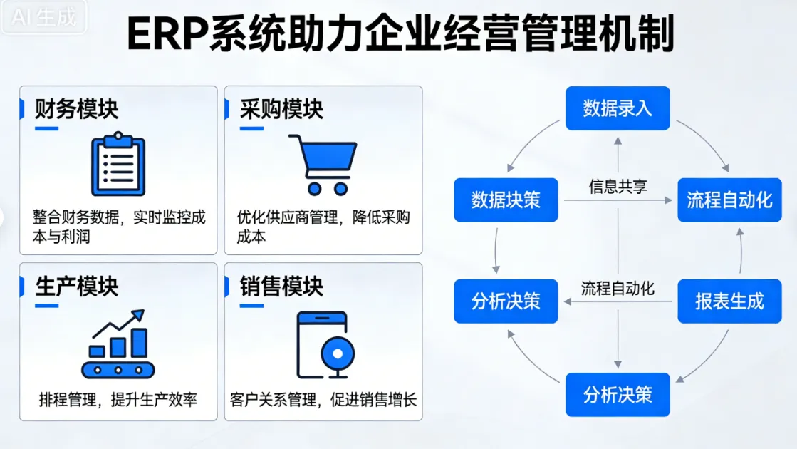 ERP系统如何帮助企业经营管理？
