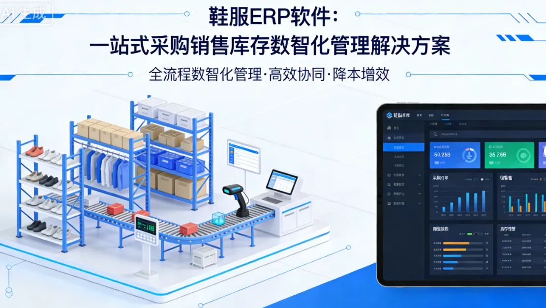 鞋服ERP软件：一站式采购销售库存数智化管理解决方案